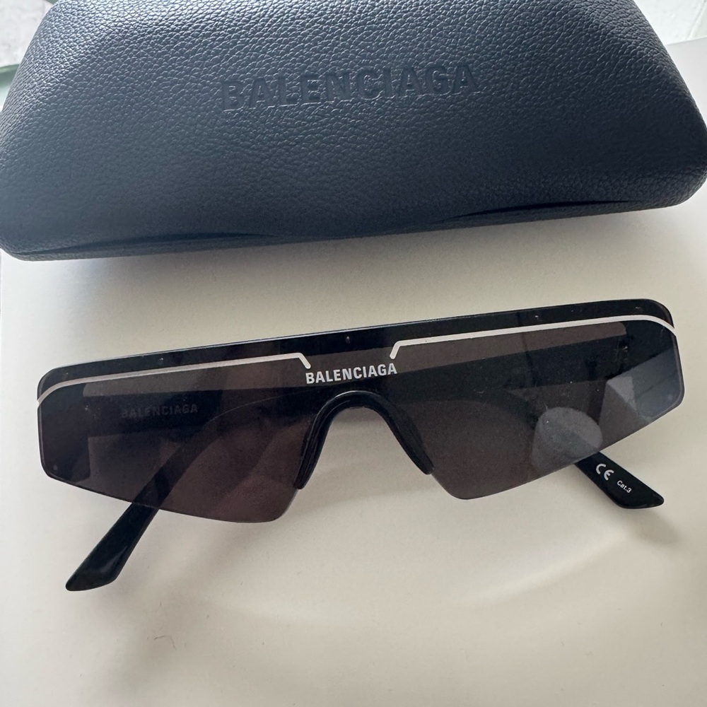 Balenciaga Black Sunglasses